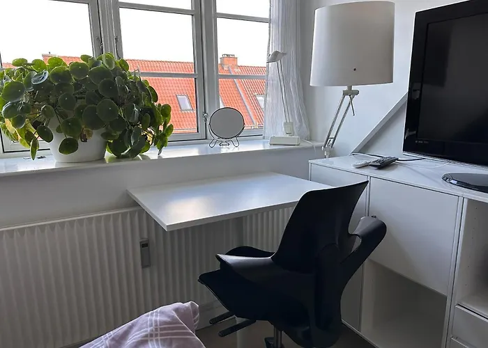 Vaerelse I Med Udsigt Og Ro Habitación en casa particular Århus